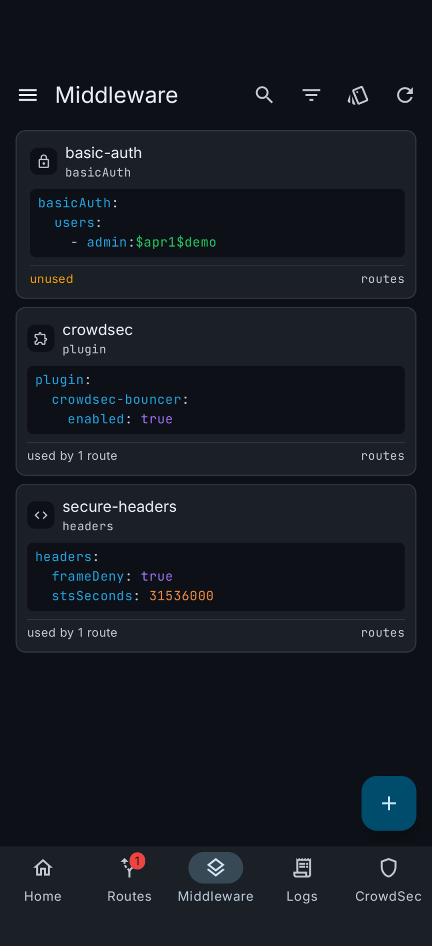 Middlewares