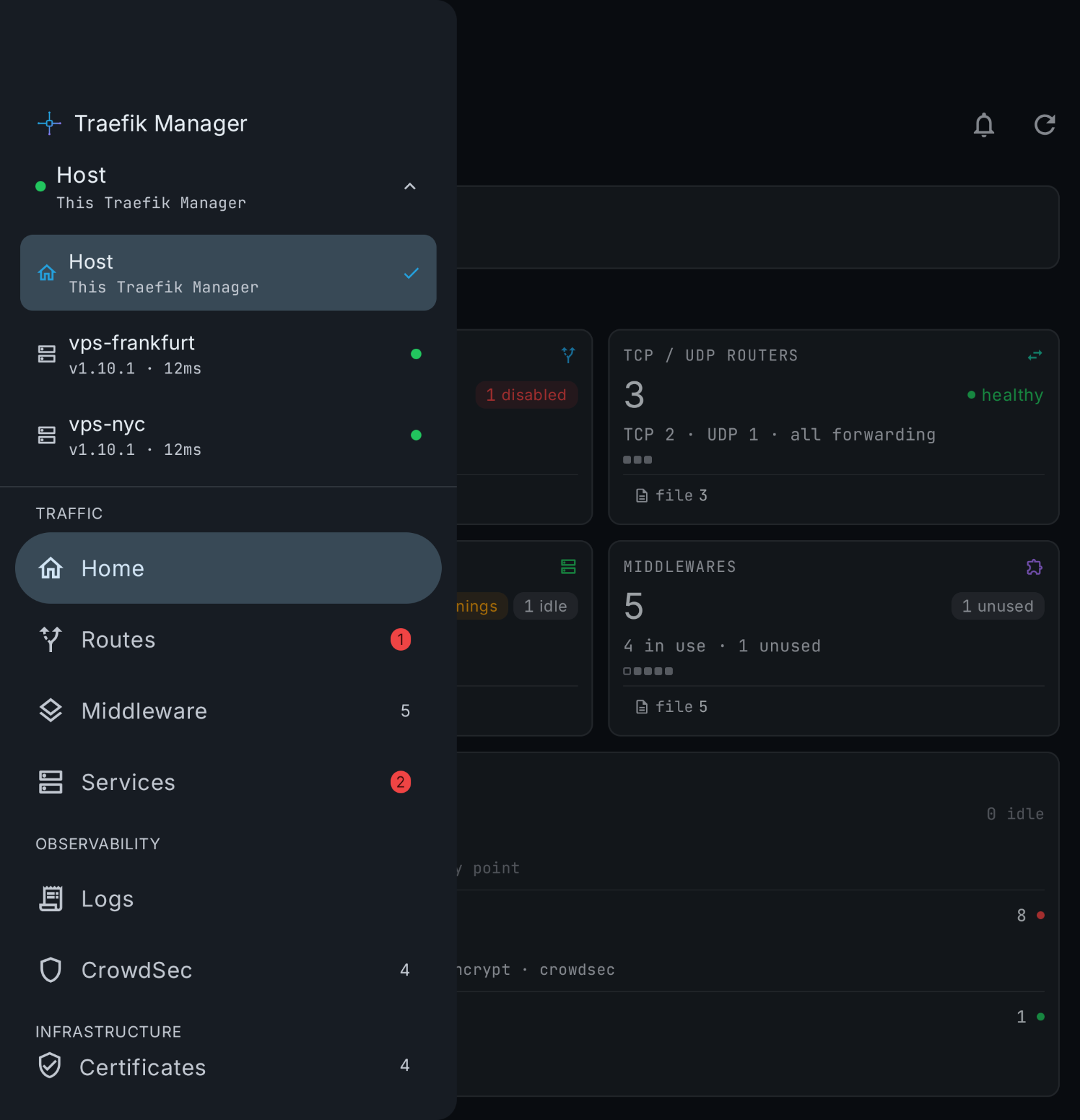 Navigation drawer