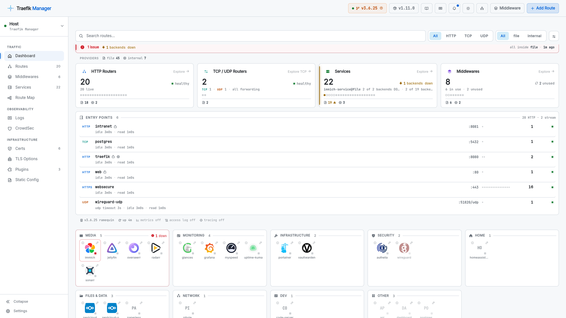 Every route becomes a launchable app