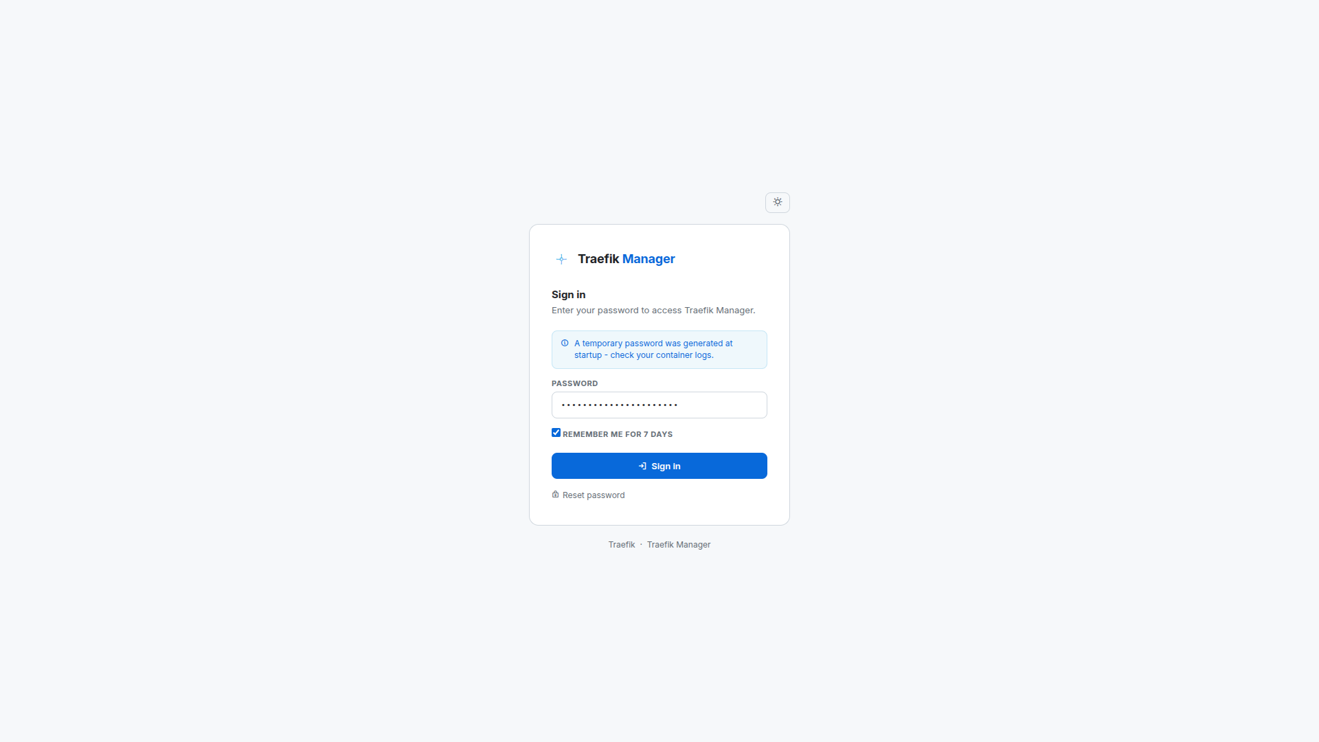 Login
