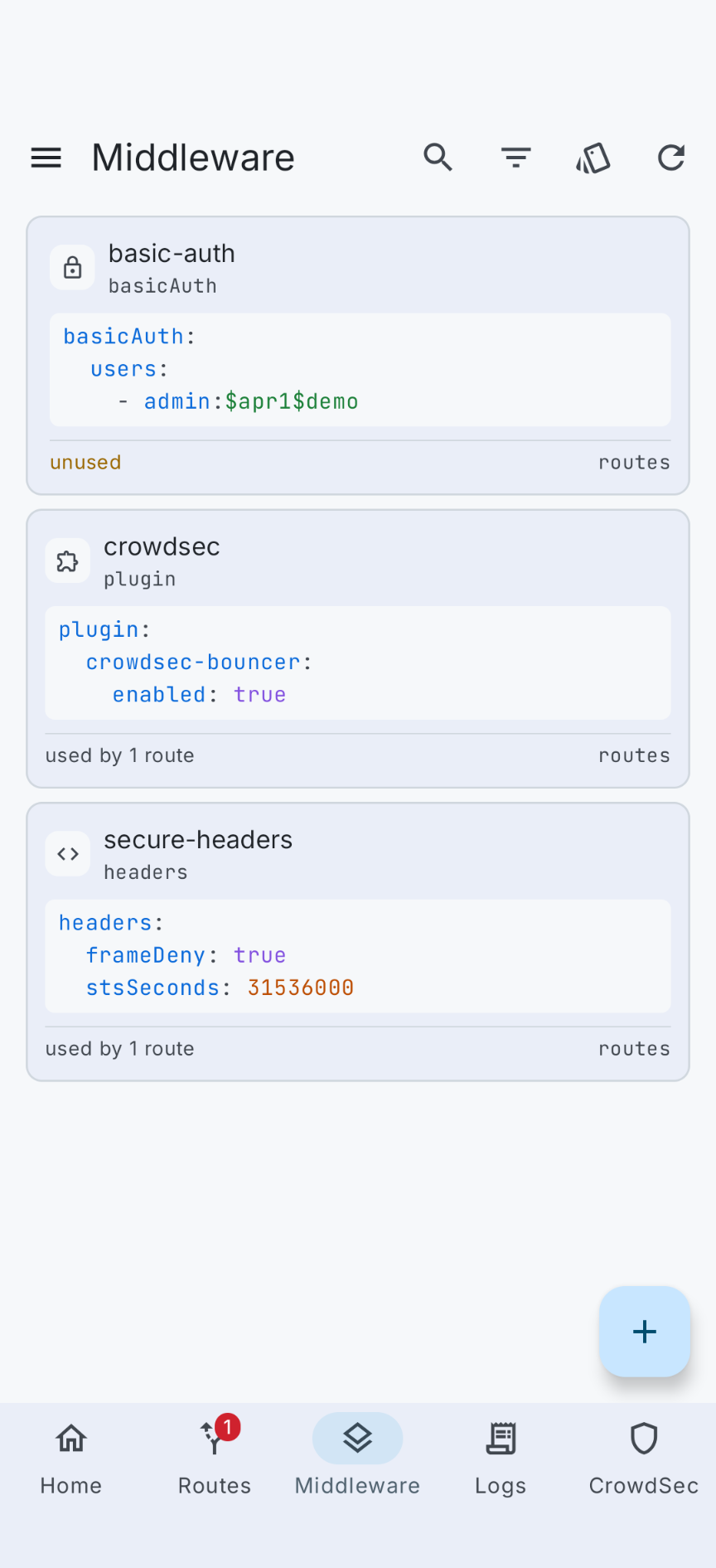 Middlewares